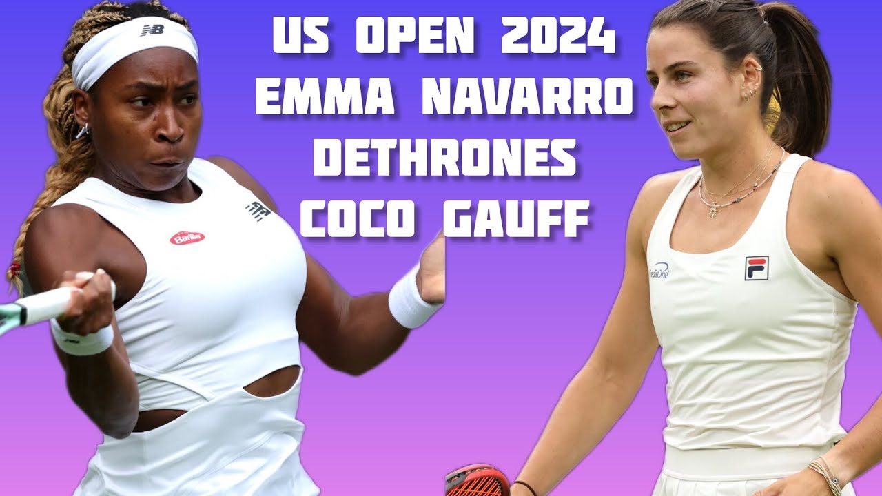 Emma Navarro Dethrones Coco Gauff On Arthur Ashe Stadium At 2024 US