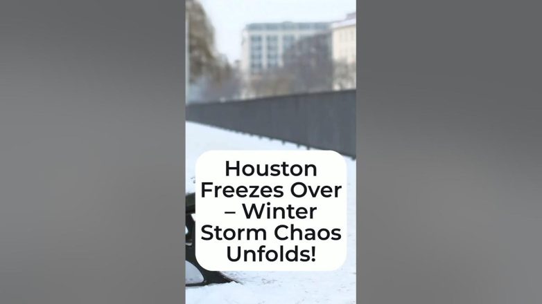 Houston Freezes Over – Winter Storm Chaos Unfolds!