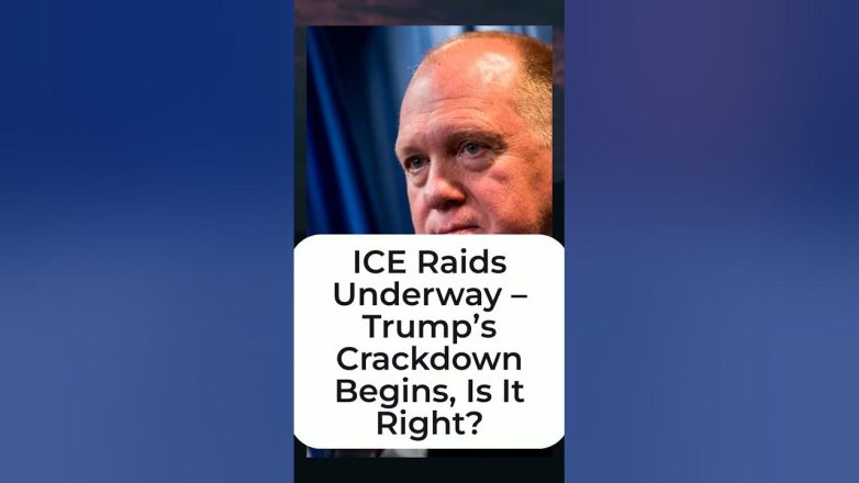 ICE Raids Underway – Trump’s Crackdown Begins, Is It Right