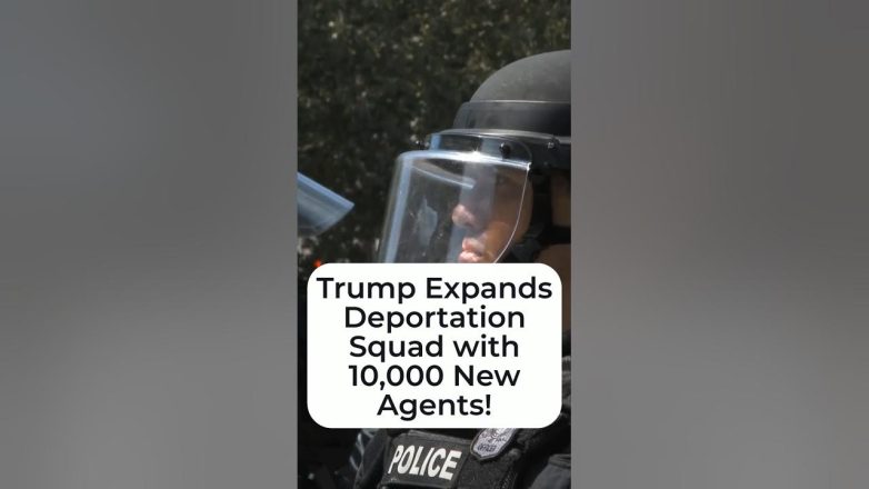 Today Trump Expands 2025 Deportation Squad with 10,000 New Agents!