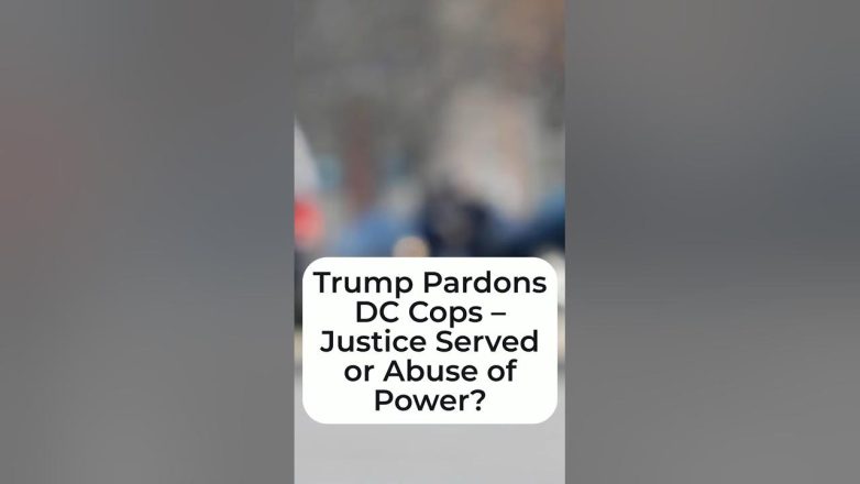 Karon Hylton Brown: Trump Pardons DC Cops – Justice Served or Abuse of Power